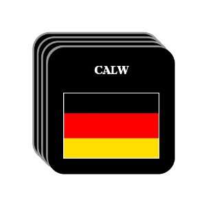  Germany   CALW Set of 4 Mini Mousepad Coasters 