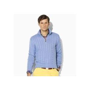  POLO GOLF Cable Half Zip Sweater: Sports & Outdoors