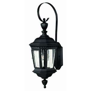  Camelot Wall Lantern with Scroll in Black: Home 