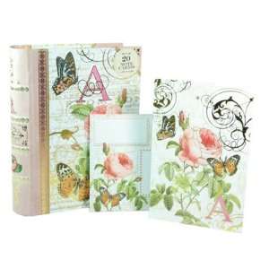  Punch Studio Book Notes Monogram #57940a (A): Office 