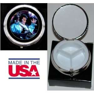  Elvis Presley Pill Box with Pouch and Gift Box Everything 