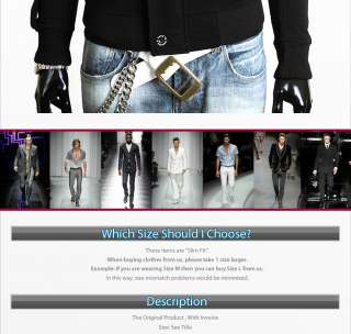 XL) Mens 2012 Slim Fit Designer Vintage Outerwear Coat Zip Up 
