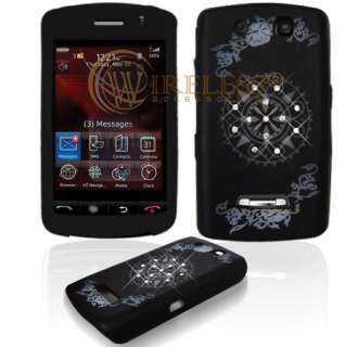 New For BlackBerry 9500 9530 Storm Celtic Compass Silicone Skin Stone 