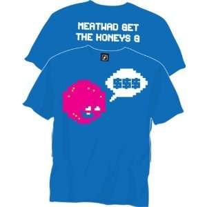 Meatwad Gets the Honeys Blue T Shirt Medium **SALE**  