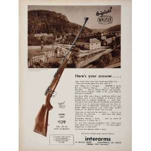   2000 Rifle Gun Oberndorf Germany   Original Print Ad: Home & Kitchen