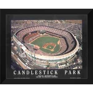 Smith FRAMED 26x32 Candlestick Park   San Francisco  