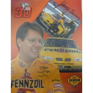  Fun Racing   Officially Licensed Static Cling   1997   Johnny Benson 