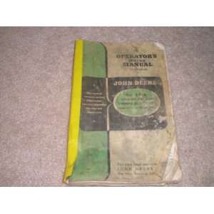   Combine (66 Included)  Serial No. 47519 and Up: john deere: Books