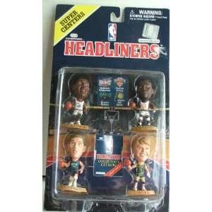   little big heads olajuwon ewing reeves & smits: Toys & Games