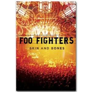  Foo Fighters Poster   C Promo Flyer   Skin and Bones