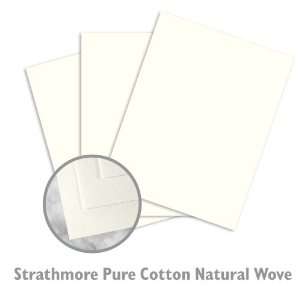  Strathmore Pure Cotton Natural White Paper   5000/Carton 