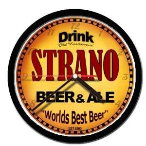  STRANO beer and ale cerveza wall clock: Everything Else