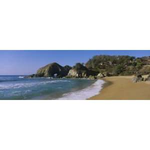  Rock Formations on the Beach, Zipolite Beach, Puerto Angel 