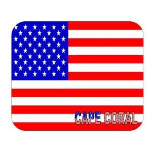  US Flag   Cape Coral, Florida (FL) Mouse Pad Everything 