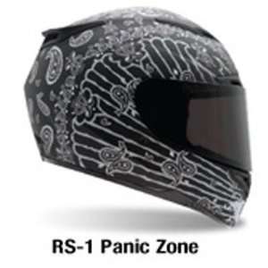  Bell Powersports 2011 RS 1 Street Full Face Helmet   Panic 