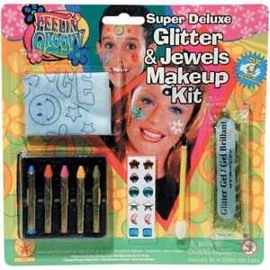  Feelin Groovy Glitter & Jewels Makeup Kit Toys & Games
