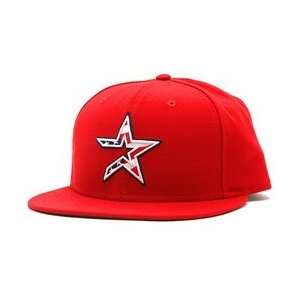   2009 Stars & Stripes Performance 59FIFTY On Field Cap   Scarlet 7 1/4