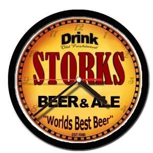  STORKS beer and ale cerveza wall clock: Everything Else