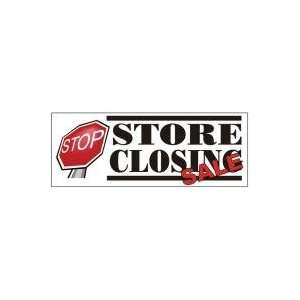   Store Closing Theme Business Advertising Banner   Store Closing Stop