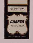 1960s Matchbook Griffon Clothes Cabrer Puerto Rico PR