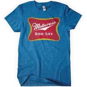  ONeal Racing O Ride For Life T Shirt   X Large/Blue 