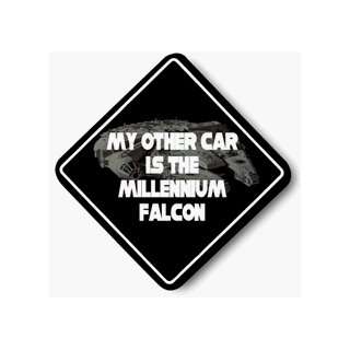  Star Wars Millenium Falcon Car Sign Automotive
