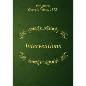  Interventions, Georgia Wood Pangborn Books
