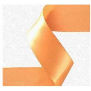  3/8x100 yds Double Face Satin ribbon Peach: Everything 