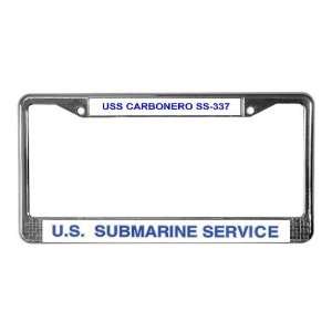  Carbonero Truck License Plate Frame by CafePress 