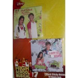    High School Musical Sticky Notes 4 Pc. Set: Office Products