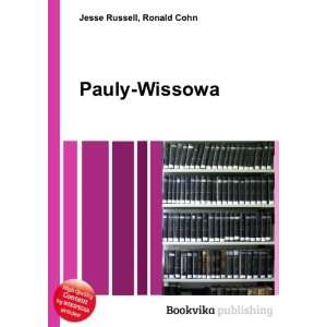  Pauly Wissowa: Ronald Cohn Jesse Russell: Books