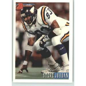  1993 Bowman #12 Steve Jordan   Minnesota Vikings (Football 