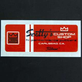 NEW Scotty Cameron Custom Shop Shaft Band Crimson Red  