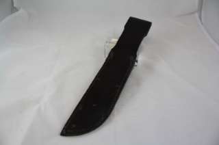 Vintage Camillus US Military Kabar Knife w/ Leather Sheath  