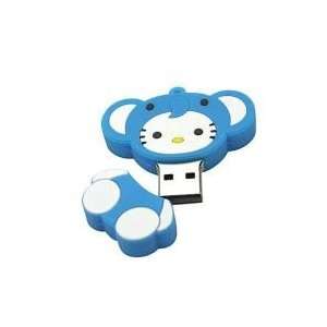  8GB Little Elephant Shaped Cartoon USB Flash Drive Deep 