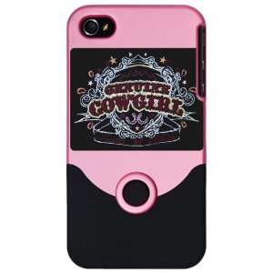   or 4S Slider Case Pink Genuine Cowgirl Love To Ride 