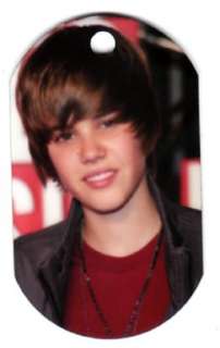 Justin Bieber #6 Dog Tag Necklace Free Chain & Shipping  