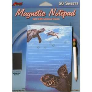 Sea Turtle Magnetic Notepad