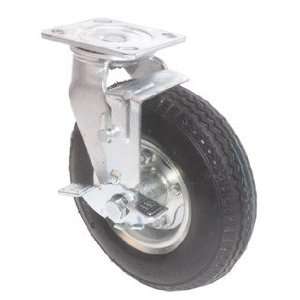 10PPNTSB 10 Swivel Caster Pneumatic Wheel with Brake:  