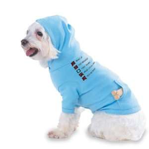 BOXER CHECKLIST Hooded (Hoody) T Shirt with pocket for your Dog or Cat 