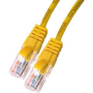  Cat5e Ethernet Patch Cable 350MHz 1ft Yellow: Electronics