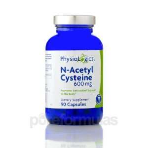  Physiologics N Acetyl Cysteine 600mg 90 Capsules Health 