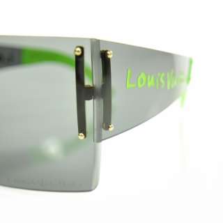 LOUIS VUITTON Stephen Sprouse GRAFFITI Sunglasses Green  