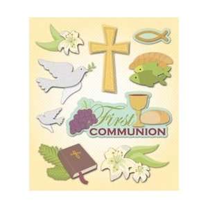   Company Sticker Medley 1st Communion; 6 Items/Order