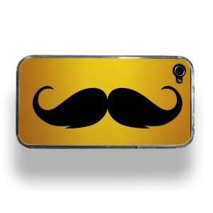  Gold Stache   iPhone 4 or 4S Case by ZERO GRAVITY 