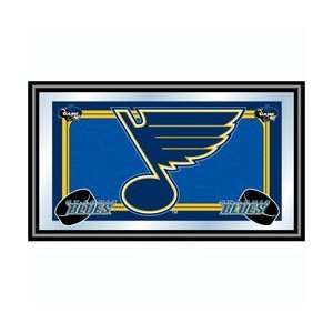  NHL St. Louis Blues Framed Team Logo Mirror: Sports 