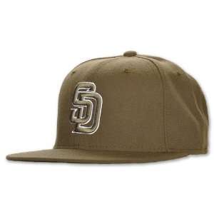 NEW ERA 59Fiftys MLB San Diego Padres Fitted Hat, Team Colors:  