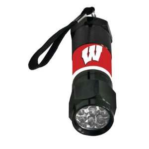 Wisconsin Badgers LED Flashlight Red