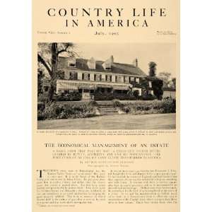  1905 Article Radnor Valley Farm Estate Pasture Land 
