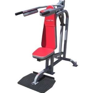 Quantum Fitness Adult Quick Circuit Commercial Seated Safety Squat QAA 